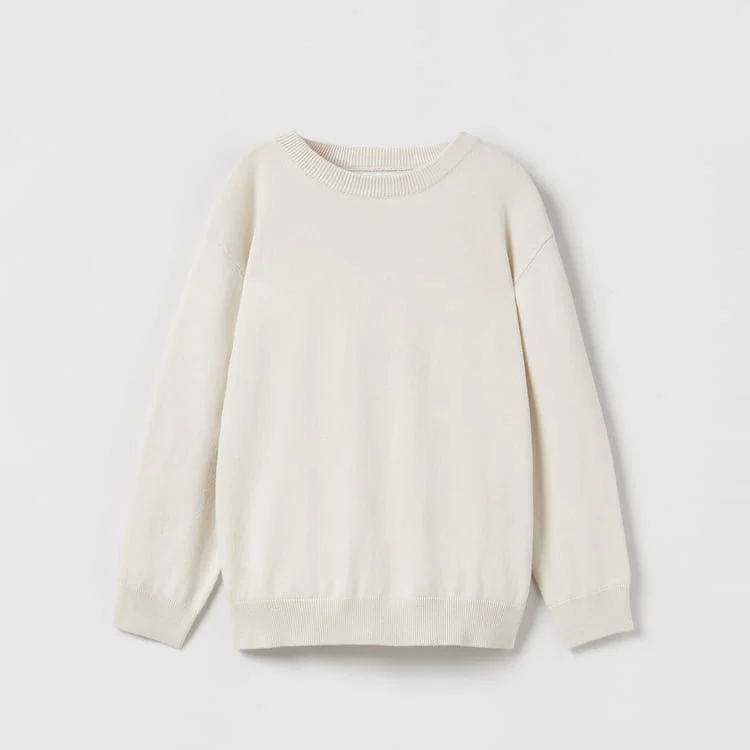 OEM Custom Children Round Neck Knit Sweater Kids Jersey Cardigan For Boys