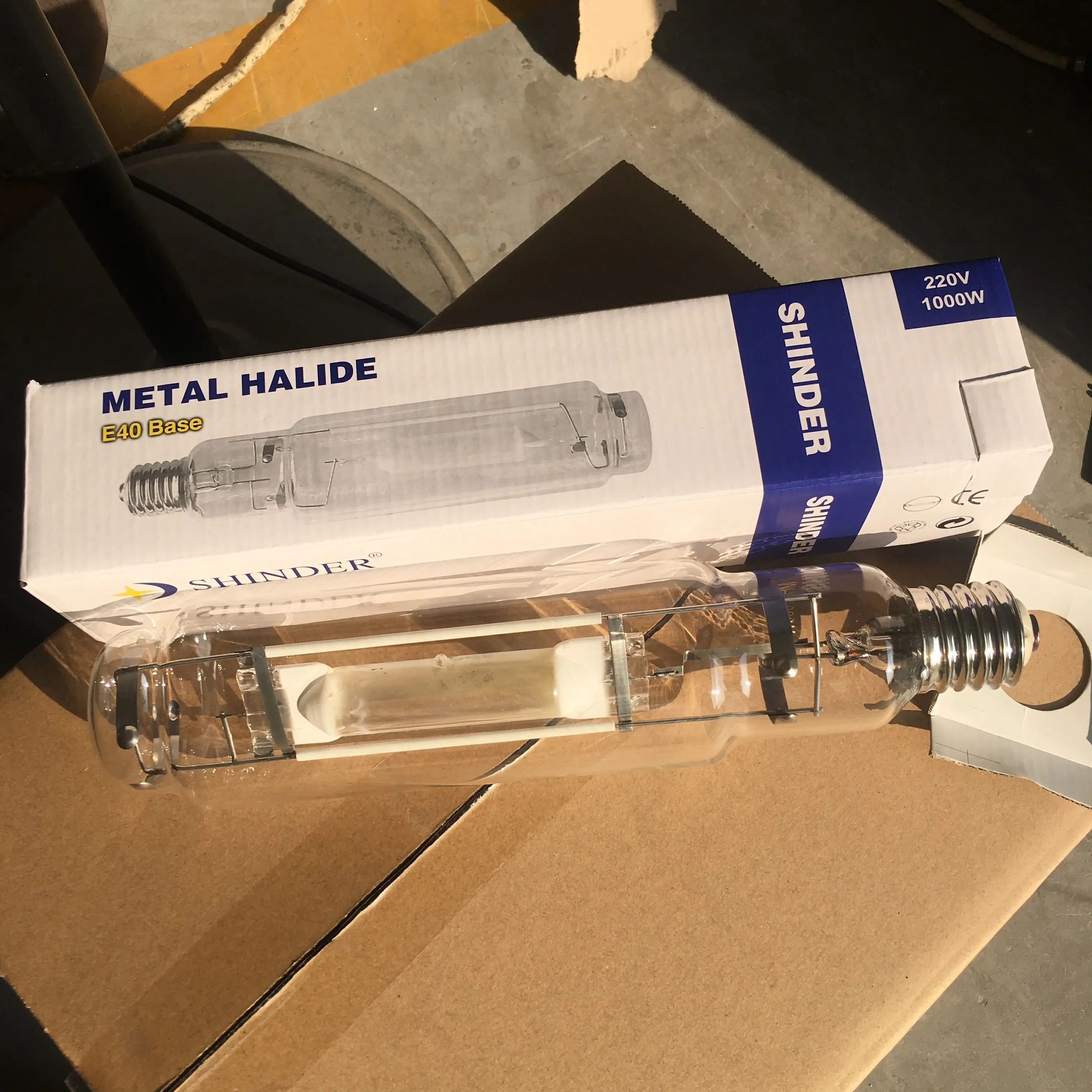 SHINDER TT75 HPIT lamp tubular 1000 watt metal halide bulb e40 220v