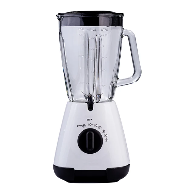 Volume discount 1.25L Square Blender jar Blender Parts blender cup with Stainless Steel Blade plastic Lid for  mixer spare parts