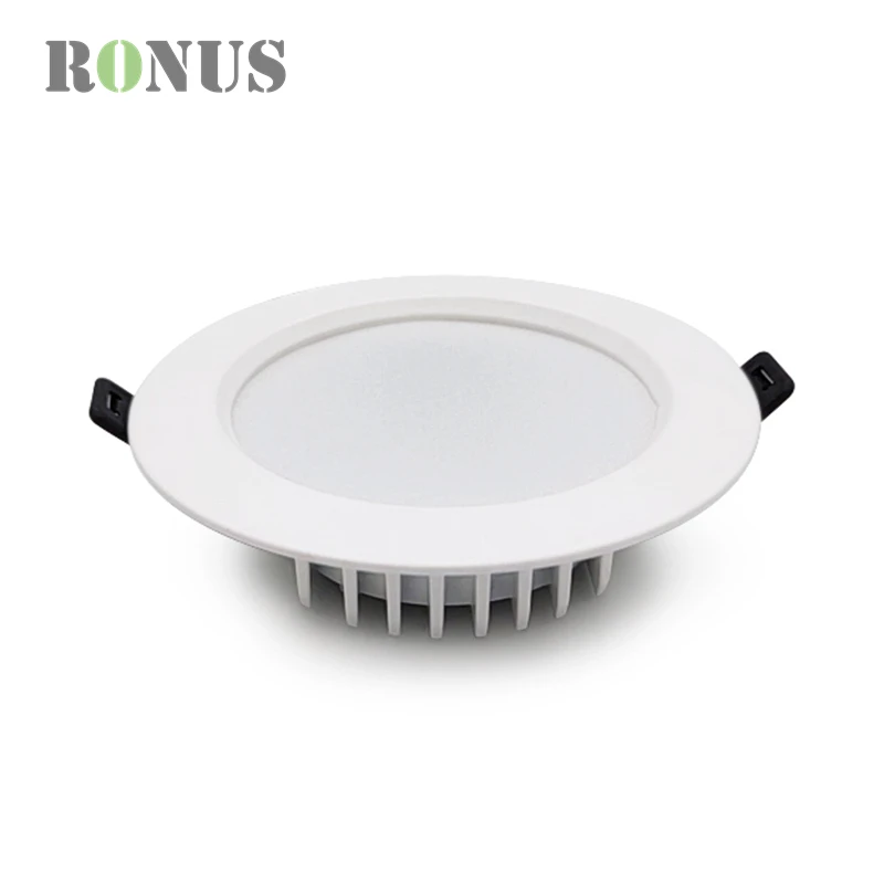 New Arrival Low Ugr Commercial 20W DOB 220v Ceiling Down Light Slim SMD Recessed LED Downlight