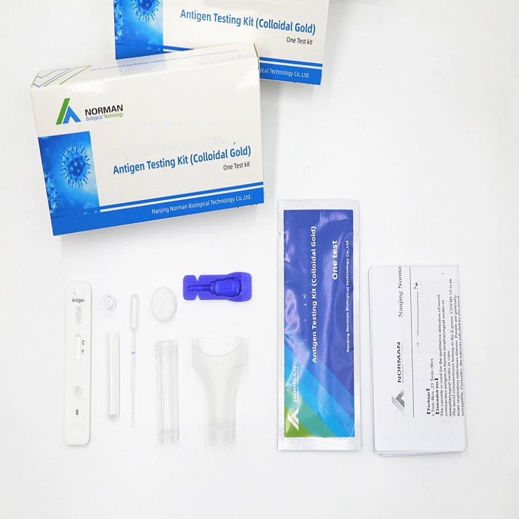 Norman Wholesale Accurate rapid antigen test kit selftest saliva antigen