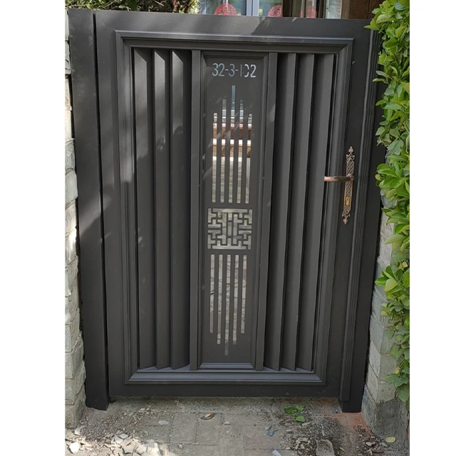 High-quality front fence and gates designs for house swing gate automation aluminum gates
