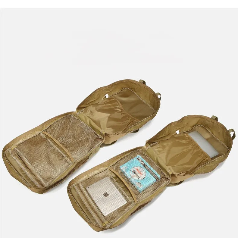 Waterproof  Tactical Backpack Nylon Lining Fashion Style External Frame Straps Carrying System Shoulder Strap