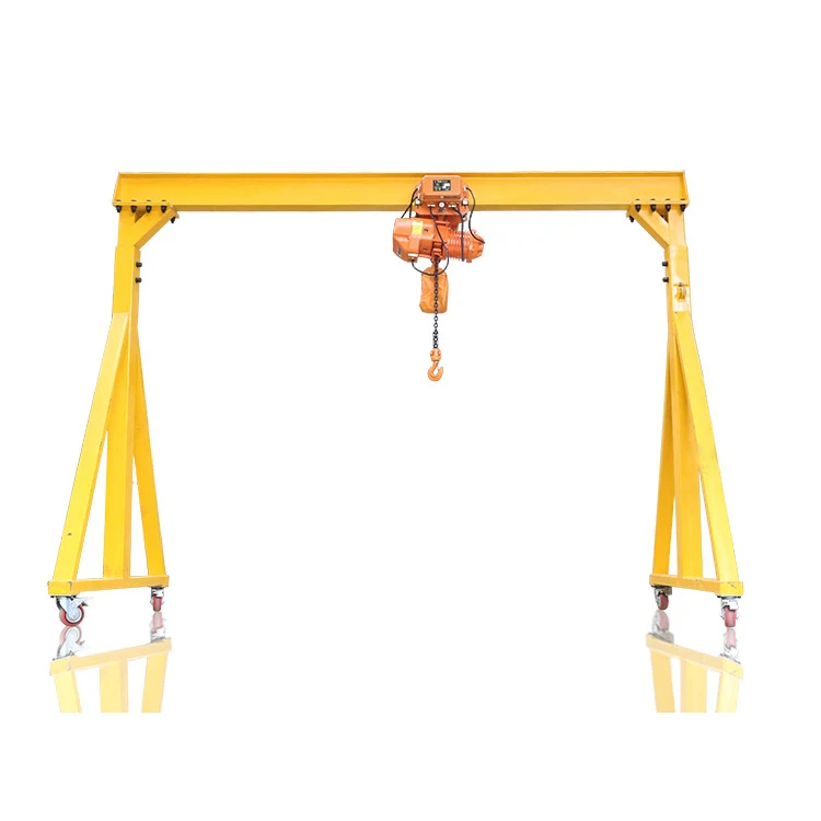 Portable Small Gantry Crane Frame for Flexible Workshop Material Handling