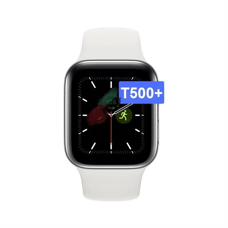 Factory Direct 1.75inch Full Touch Screen T500+ Smart Watch Hiwatch 6 Heart Rate Tracker Blood Pressure Oxygen Digital Watches