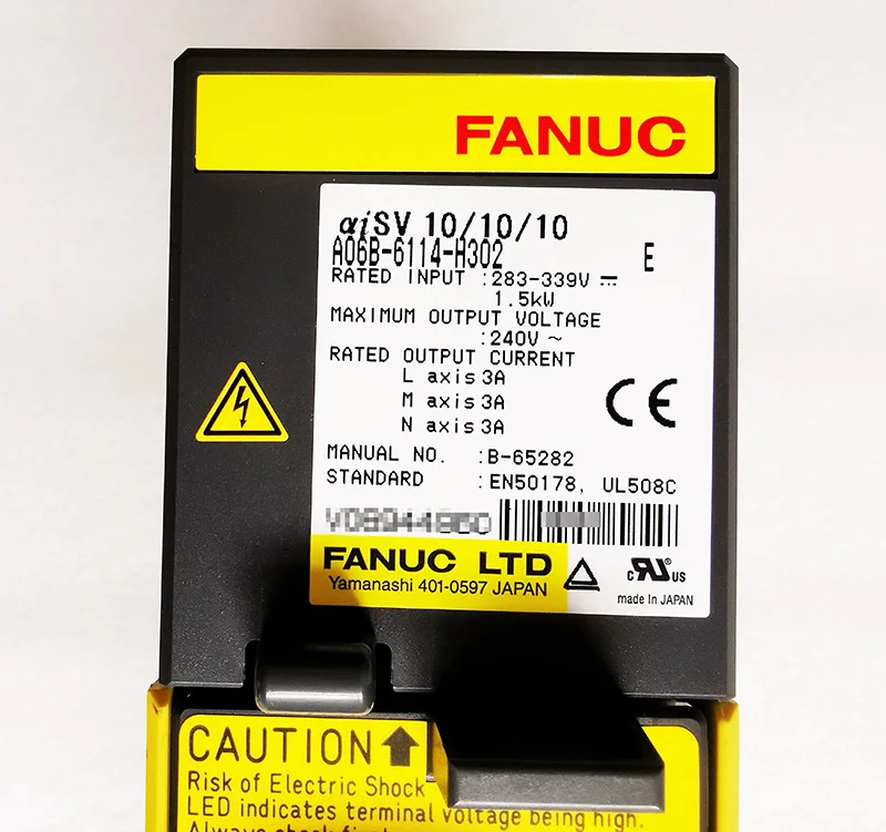 Fanuc Servo Amplifier  Original fanuc servo drive A06B-6114-H302/A06B-6114-H303/A06B-6114-H304