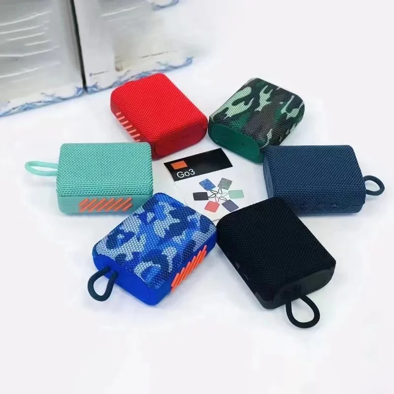 alto-falantes GO3 original Wireless Bluetooth Mini caixas de som portable outdoor stereo bass waterproof BT auto-falantes