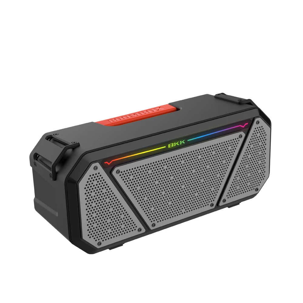 Newly launching top sale portable handle outdoor home theatre with atmosphere lamp bluetooth speaker