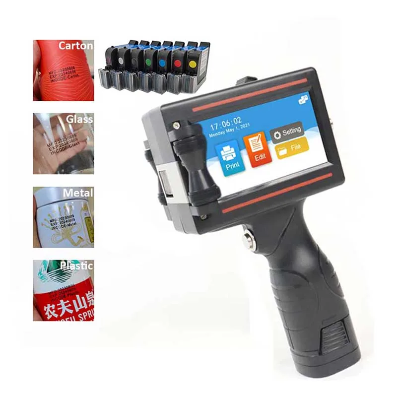 New Product printer Hand Held Small Portable Codex Batch Date Logo Machine Inkjet Printers Provided Inkjet Printer for Paper
