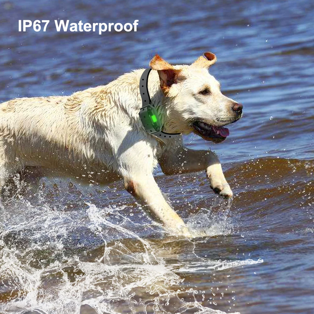 
Collar Rechargeable Electric With LCD Display for All Size Waterproof Remote Control Pet Dog Training Bark stopper 