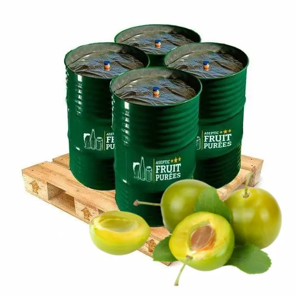 Brix 40 TA 30 aseptic bag drum 200kg Pure Natural Beverage drink raw material fruit Puree pulp lemon juice concentrate