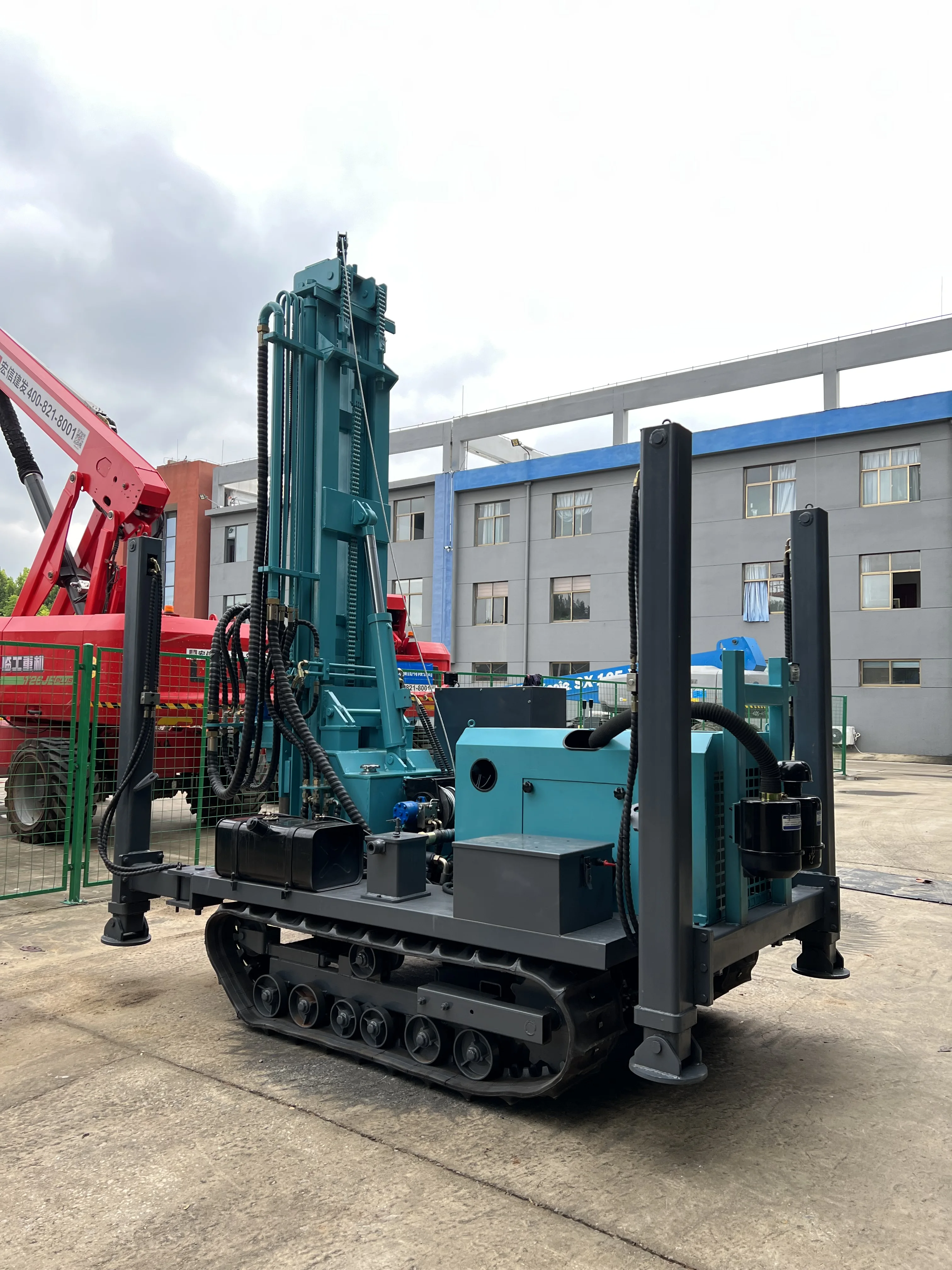 2024 Hongrun drill rig Pneumatic Crawler DTH Drill Rig