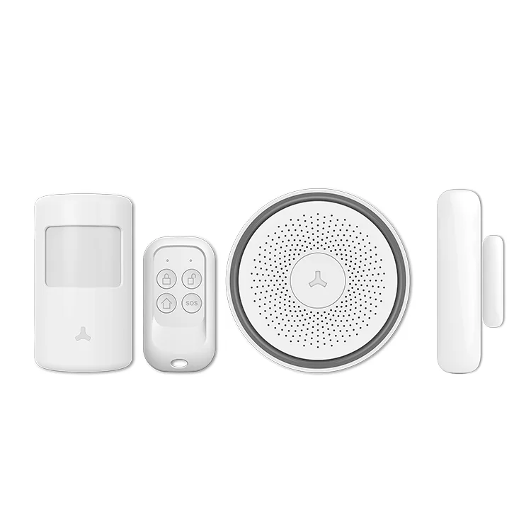 Conch - Maxkin Tuya Security smart Wireless Wifi House Alarm Burglar Alarm System Wifi Alarm For Home 433M Hz Anti Theft