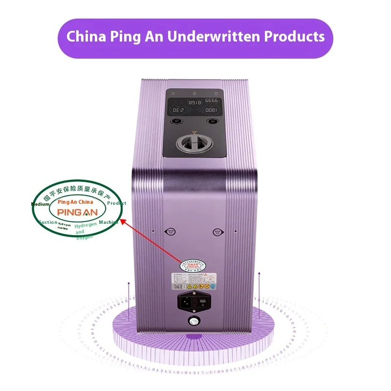 Hydrogen Generator Hydrogen-Oxygen Mixing Device Home Hydrogen Generator 300ml/min-1800ml/min