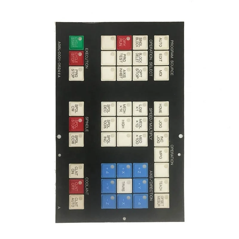  Fanuc мембранной клавиатуры A98L-0001-0567 для технического обслуживания