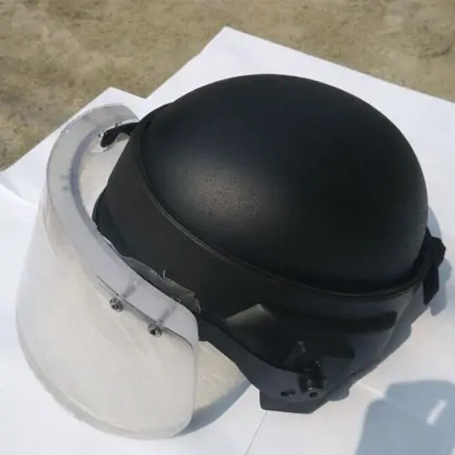 NIJ Level IIIA 9mm .44Magum Face  Mask NIJ Level III Face NIJ Level IIIA Face Shield NIJ Level IIIA Face Helmet Visor