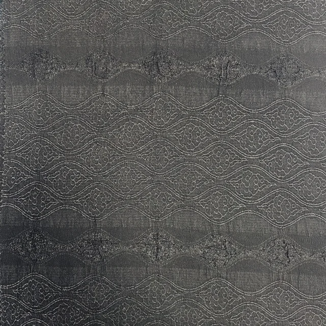ABAYA FABRIC MANUFACTURER SUPPLY New Variety of Polyester Jacquard Women Korean Black Abaya Fabric for Fashion Dress