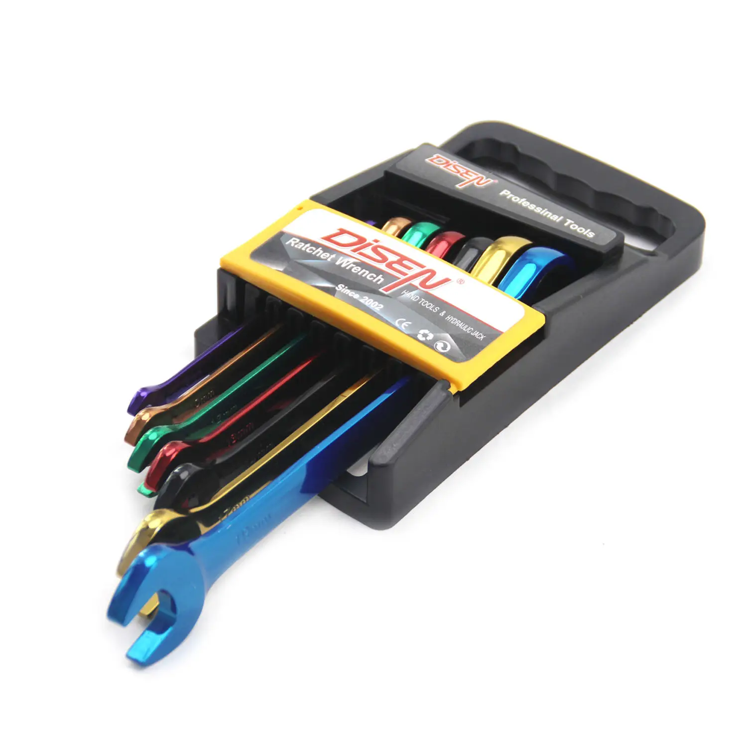 Colored 72th Ratchet wrench quick dual-use automatic auto repair hardware tool set labor-saving wrench