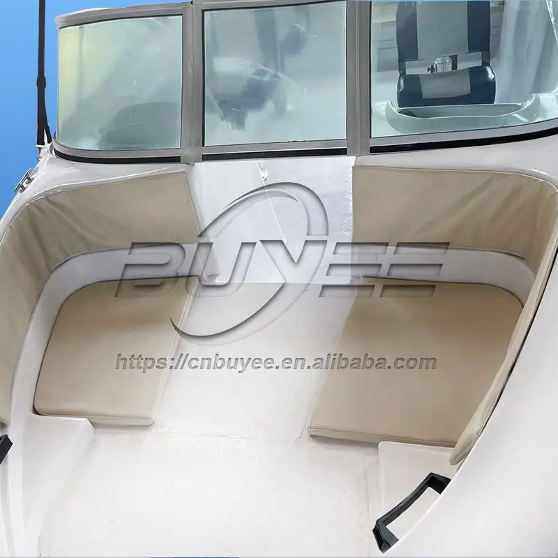 19ft/5.68m  Luxury Yachts 6-7 Passenger Fiberglass Leisure High Speed Boat For Sale