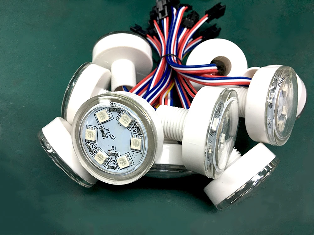 Amusement Park Ride led light 45mm 6 smd5050 rgb led pixel UCS2903 Fairground amusement programmable