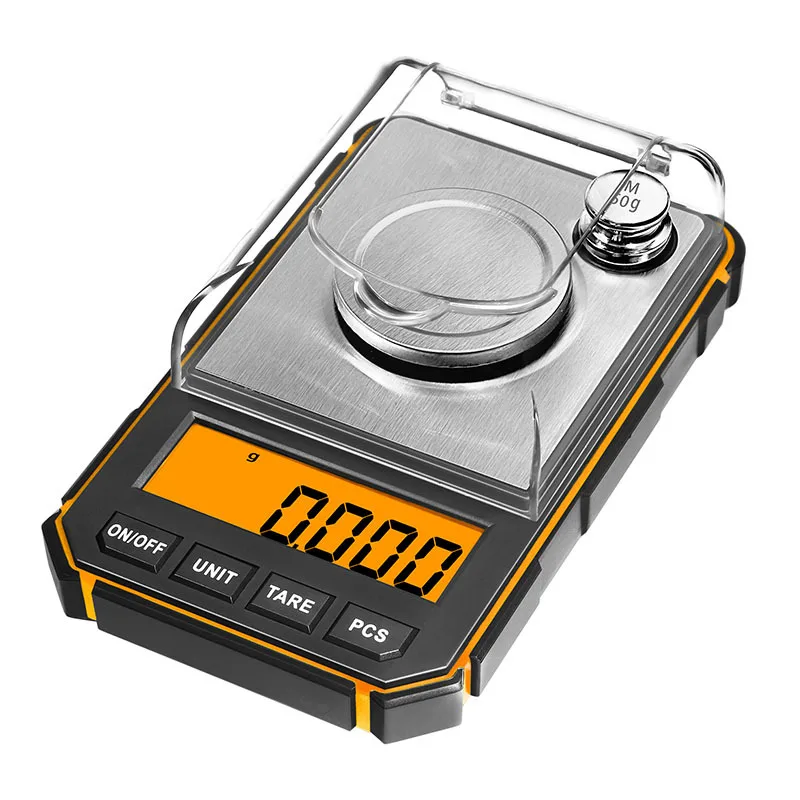 Digital Silvery Jewelry Pocket Scale Measuring Tools  Weight Scale 0.001 Accuracy Electronic Digital Pocket Jewelry Scale