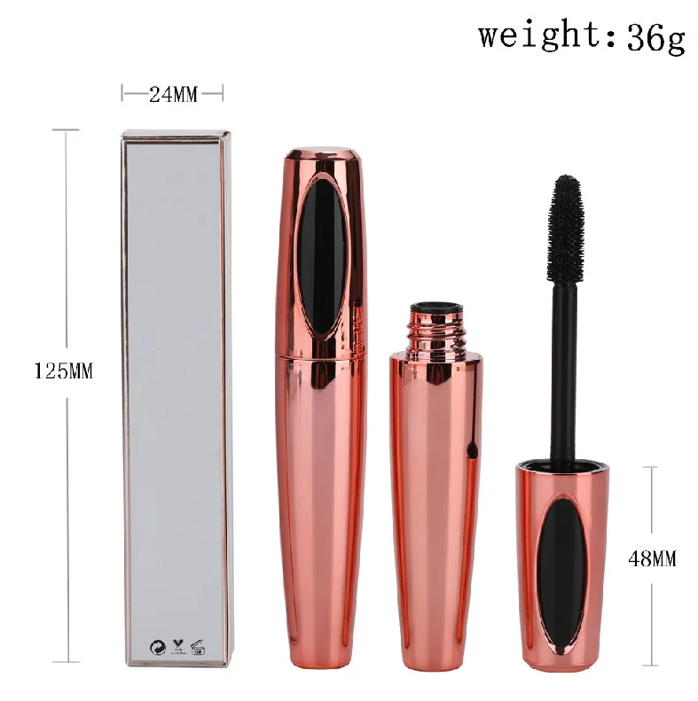 High Quality Wholesale Custom Private Label Waterproof Curling Mascara Natural Thick Gel Formula Chemical Logo Imprinted