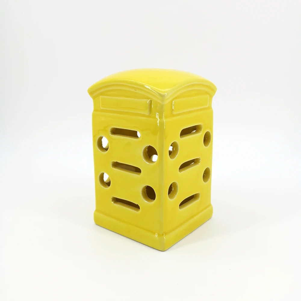 Sale Mailbox Modeling Kids Money Boxes Can Customize Color and Size Ceramic Hollow Out Coin Piggy Bank