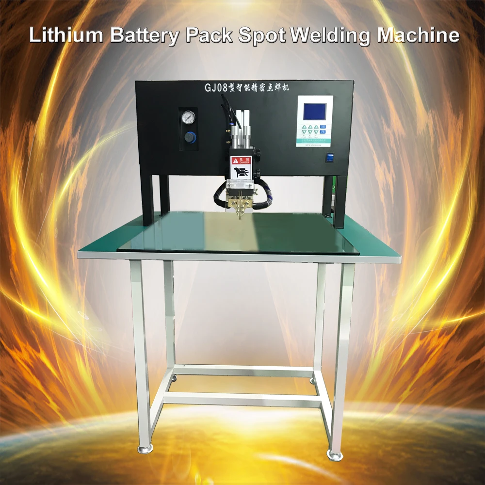 Lab Small Cylinder Cell Spot Welder Welding Machine for Lithium Ion Battery Tabs Welding