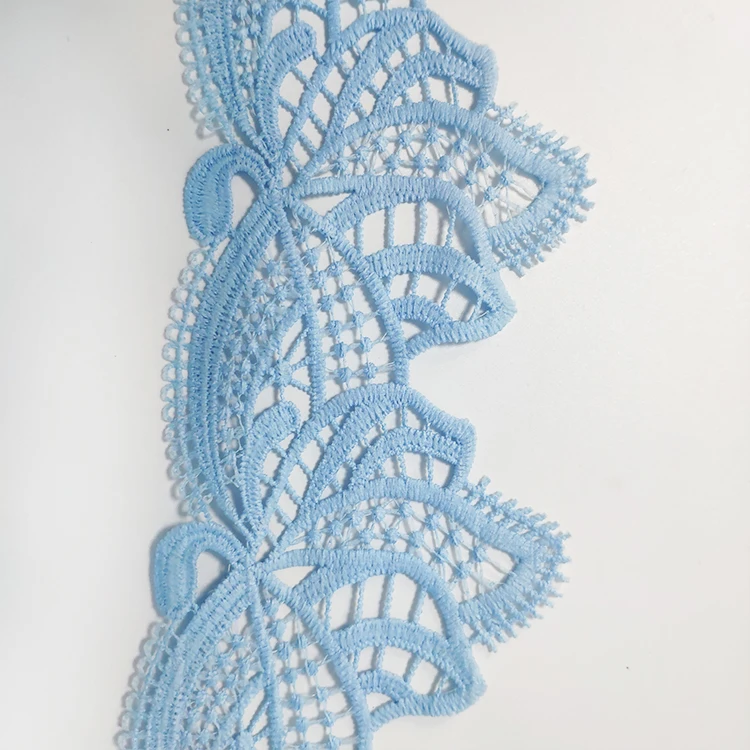 Wholesale water soluble lace 8cm clothing accessories skirt elastic lace