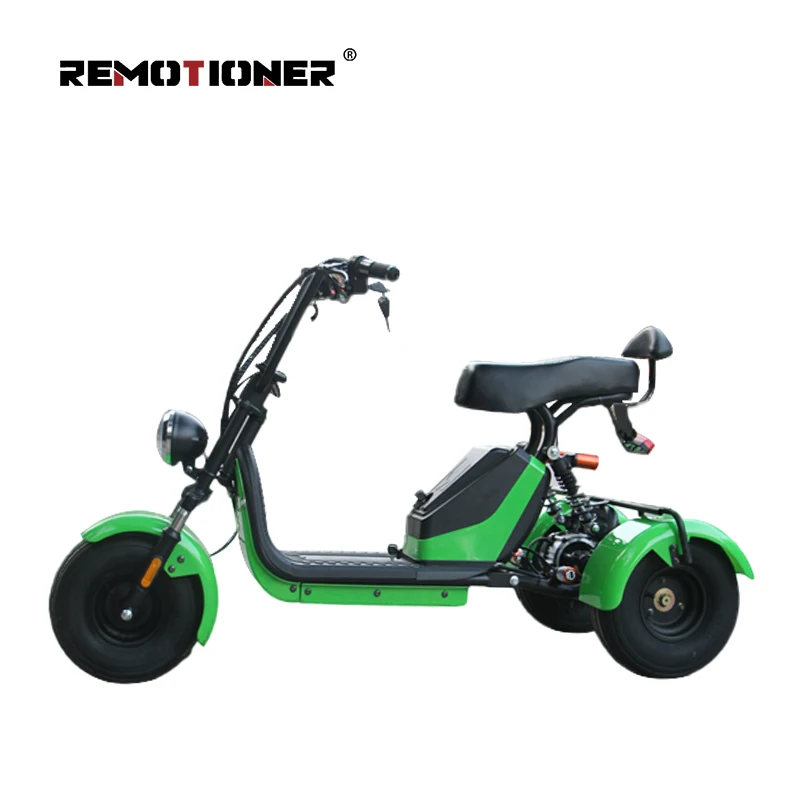 Высокое качество 48V 12ah 20ah взрослых 3-х колесный ttricycle трехколесный самокат электрический с сиденьем