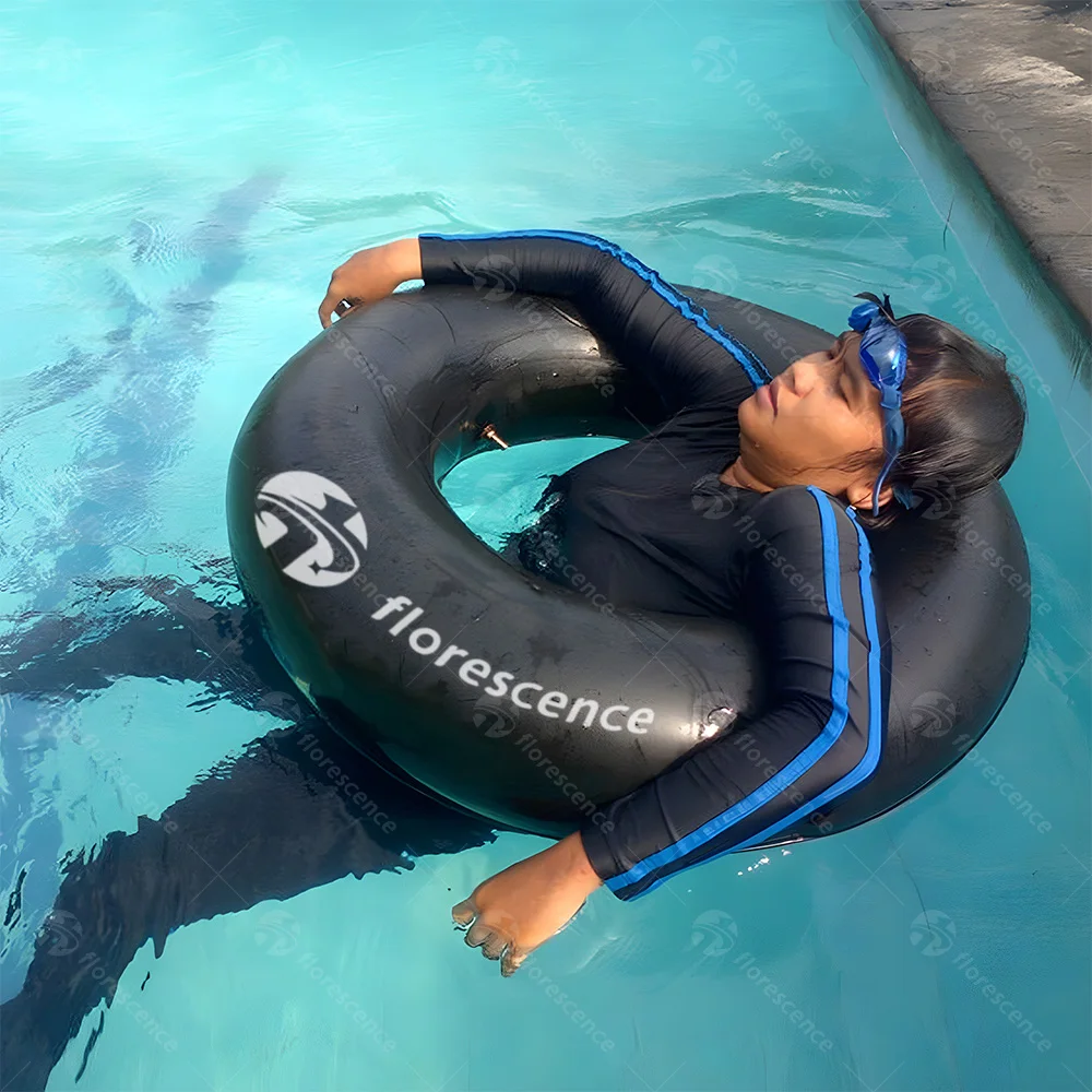 inflatable pool float inner tubes 36 inch 36' high quality swimming tubing above river