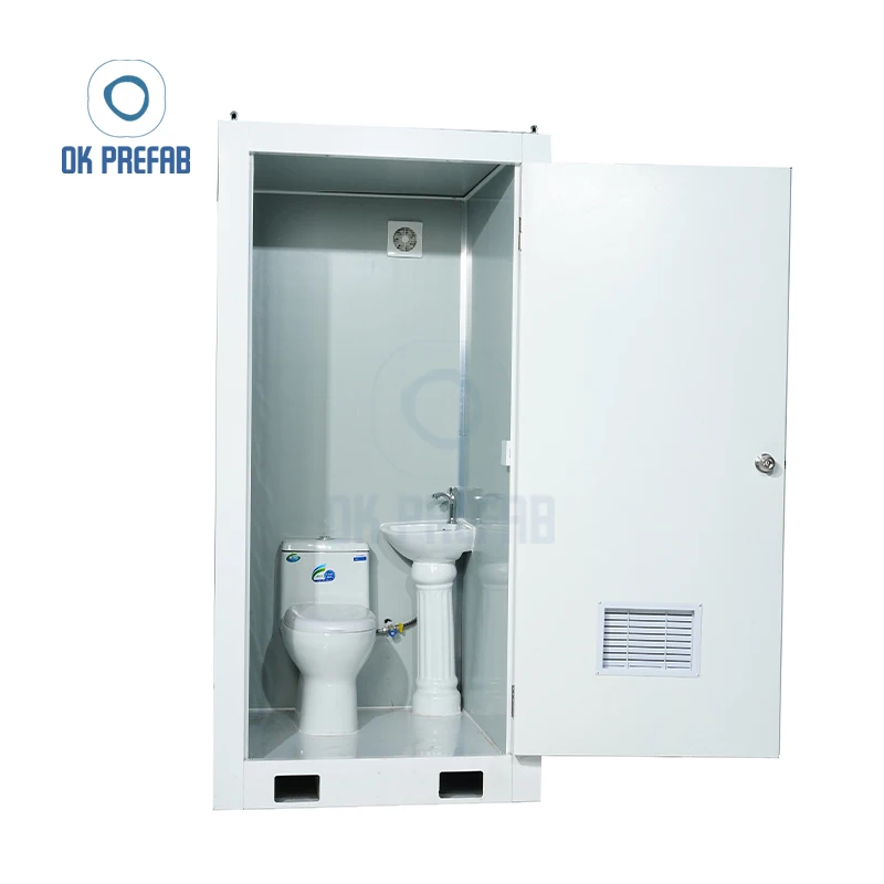 Распродажа передвижные Сборные переносные туалеты для чрезвычайных ситуаций стальные химические строительства