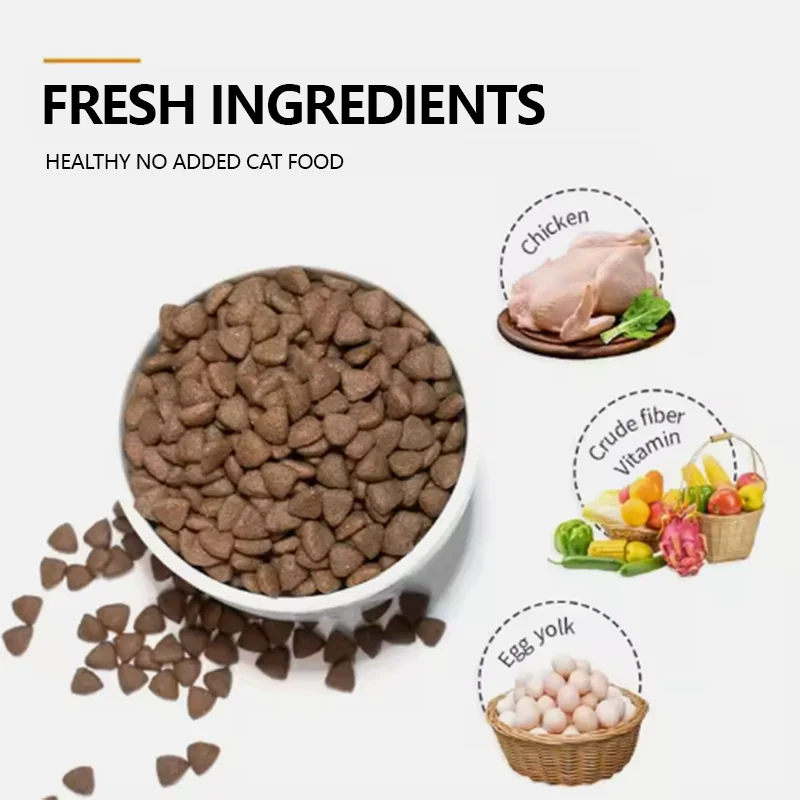 Оптовая продажа самые популярные продукты для кошек с низким содержанием жира и высоким белка сухой корм всех возрастов