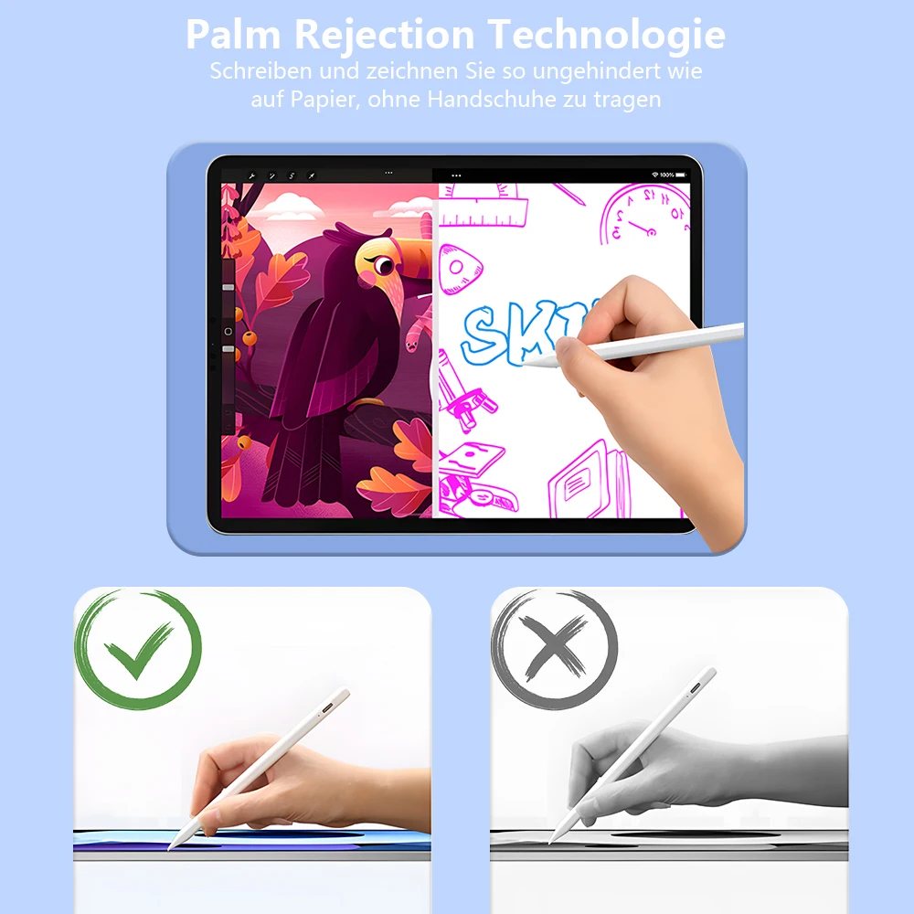 Аксессуары для iPad 2022 2021 2020 2019 2018 Pro карандаш Apple стилус с