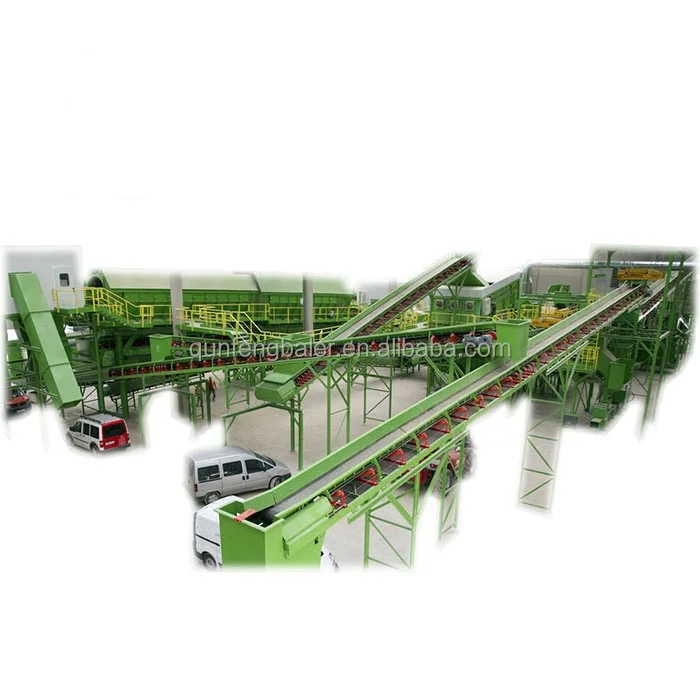municipal waste to energy power plant solid waste recycling equipment