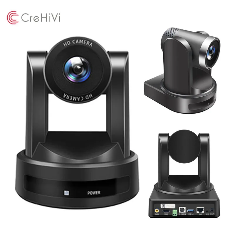 Auto Focus 12x Optical Zoom Full HD Live Streaming USB PTZ Conference IP Network Digital Meeting Camera