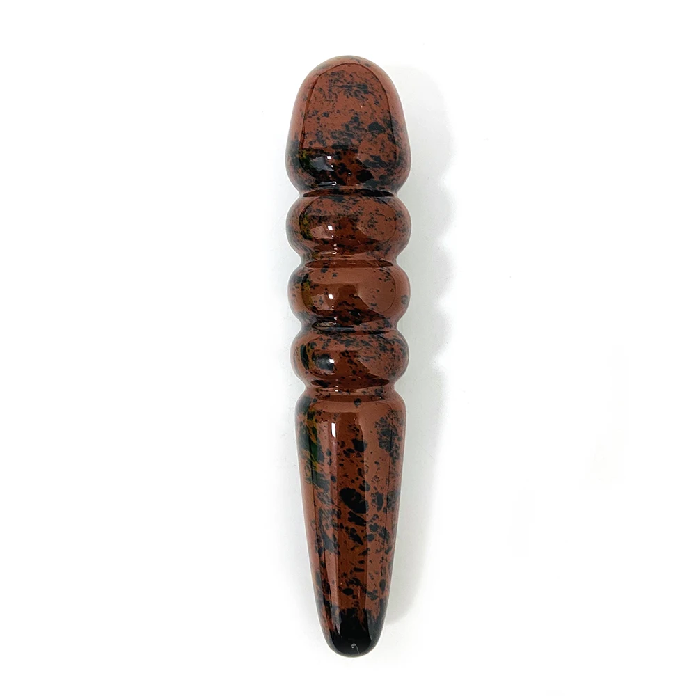 Obsidian Smooth Women Sexy Yoni Crystal Dildos For Women crystal dildo