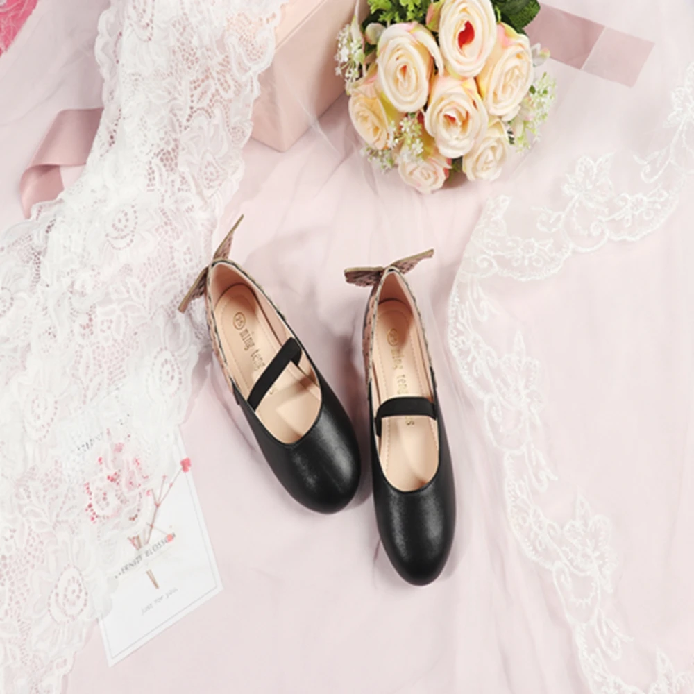 Сандалии детские из ПУ кожи, плоская подошва, повседневная обувь принцессы, для маленьких девочек