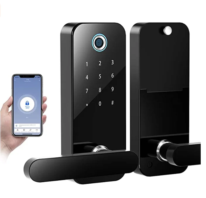 Factory direct sale european electric digital lock keyless house door lock fingerprint door lock for home