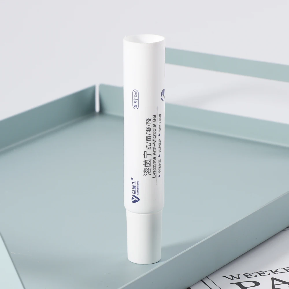 Empty Squeeze Tubes 10/15 Ml Eye Cream Packaging Soft Tube Plastic Tube for Cosmetics Skincare Squeeze