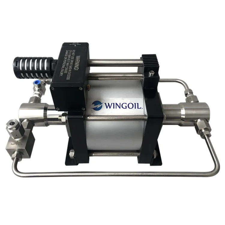 80-3200 Bar High Pressure Pneumatic Driven Hydraulic Pump For Pressure Valve Testing
