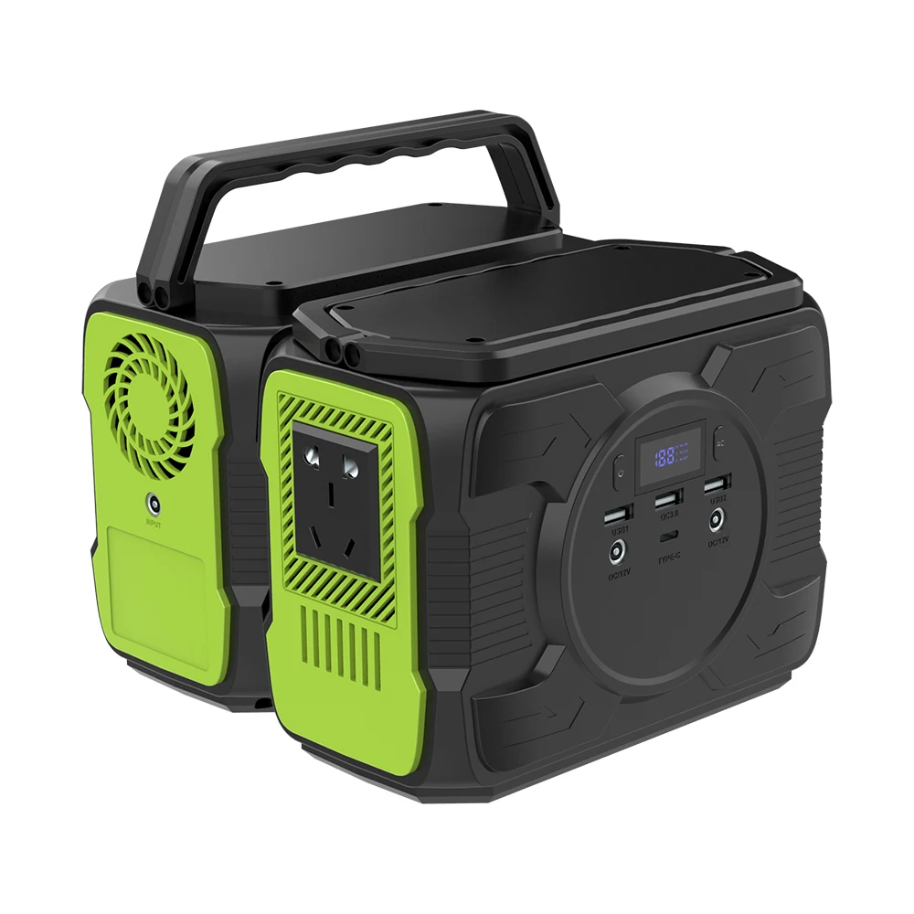 Ansun portable power station solar generator 200W 48000mAh 173Wh mobile work station built-in power center