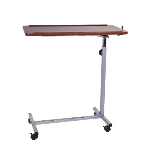 Hospital Furniture Medical Adjustable Overbed Table Board for Hospital and Home Use