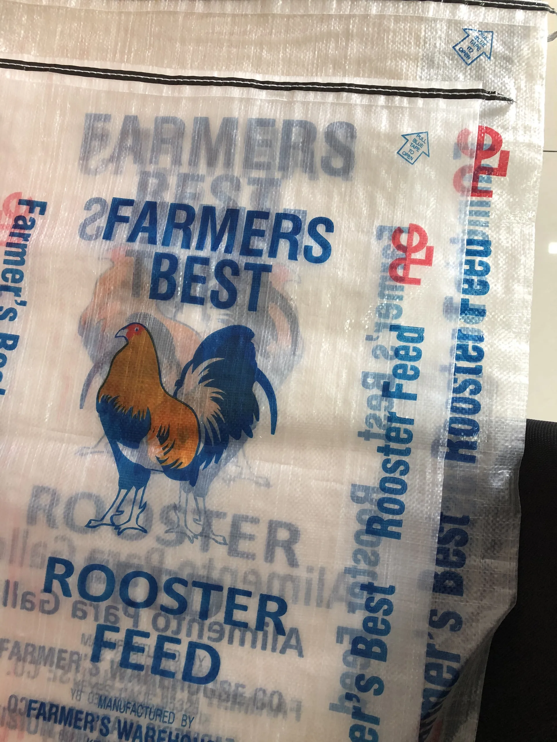 Вьетнамская фабрика PP плетеные пакеты 25 кг 50 кг рисовые пакеты пластиковые упаковочные пакеты индивидуальная Печать Лучшая цена для корма, сельского хозяйства