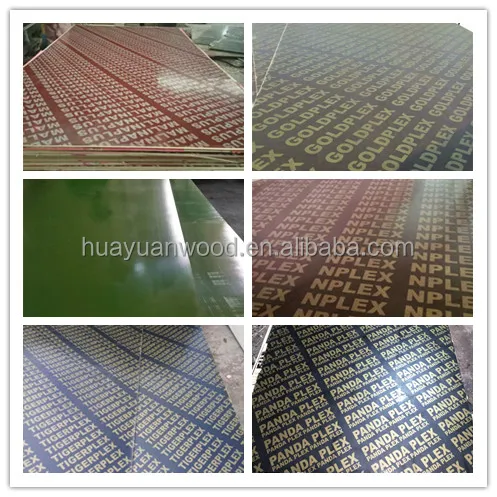 13 plies 18mm poplar plywood shutter ply board