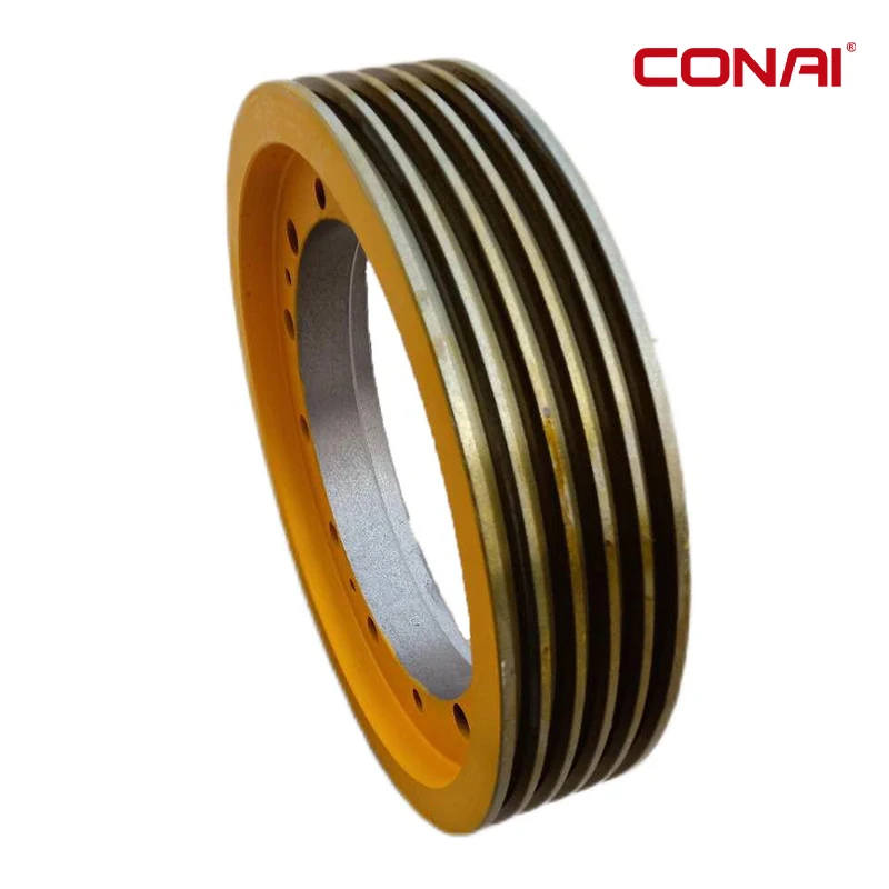 Elevator Spare Part Elevator Traction Pulley Sheave Elevator Parts