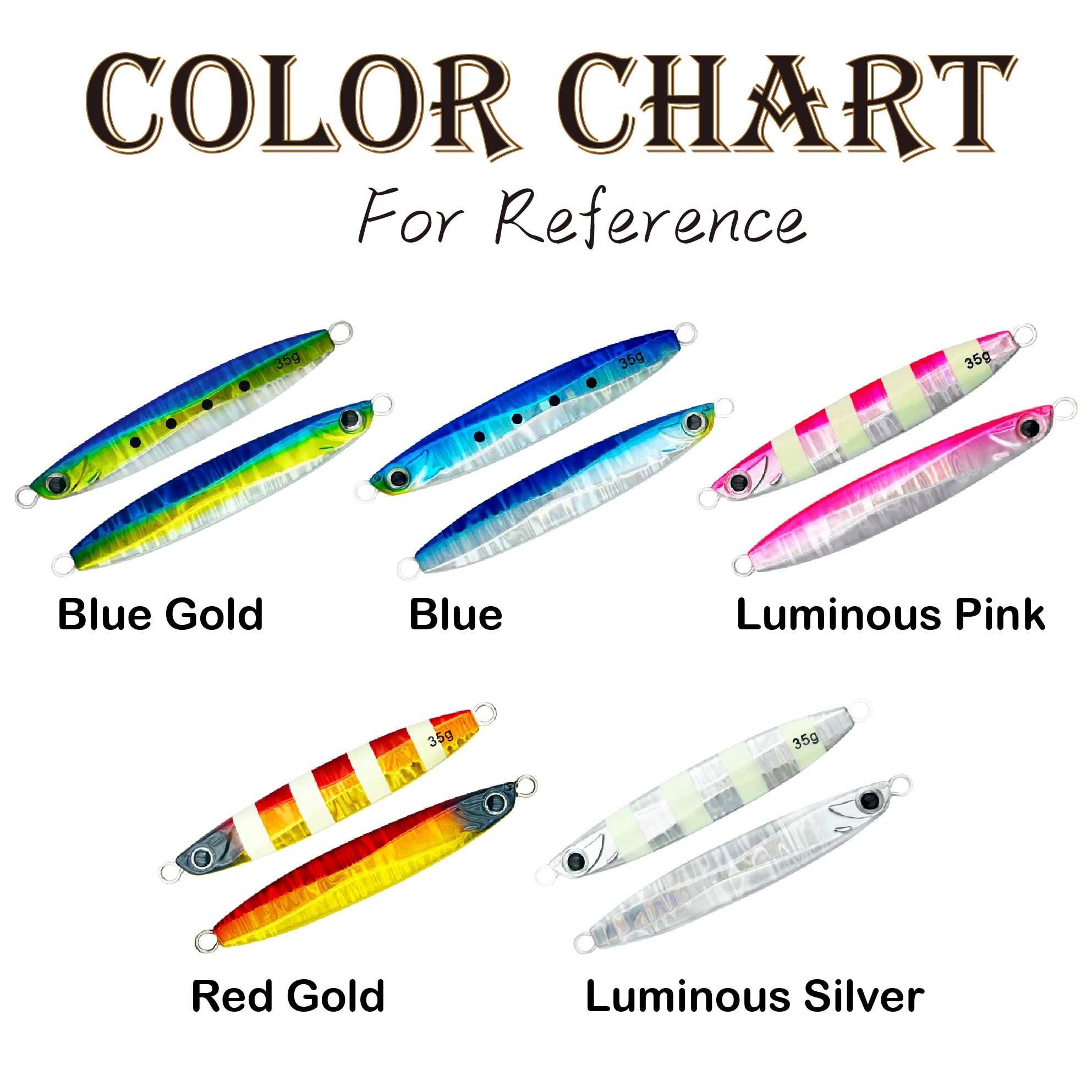Metal Jig 60g Fast Drop Slow Pitch Jigs Metal Jig Flutter Swimmer in 35g 45g 60g 80g 100g for Sea Fishing