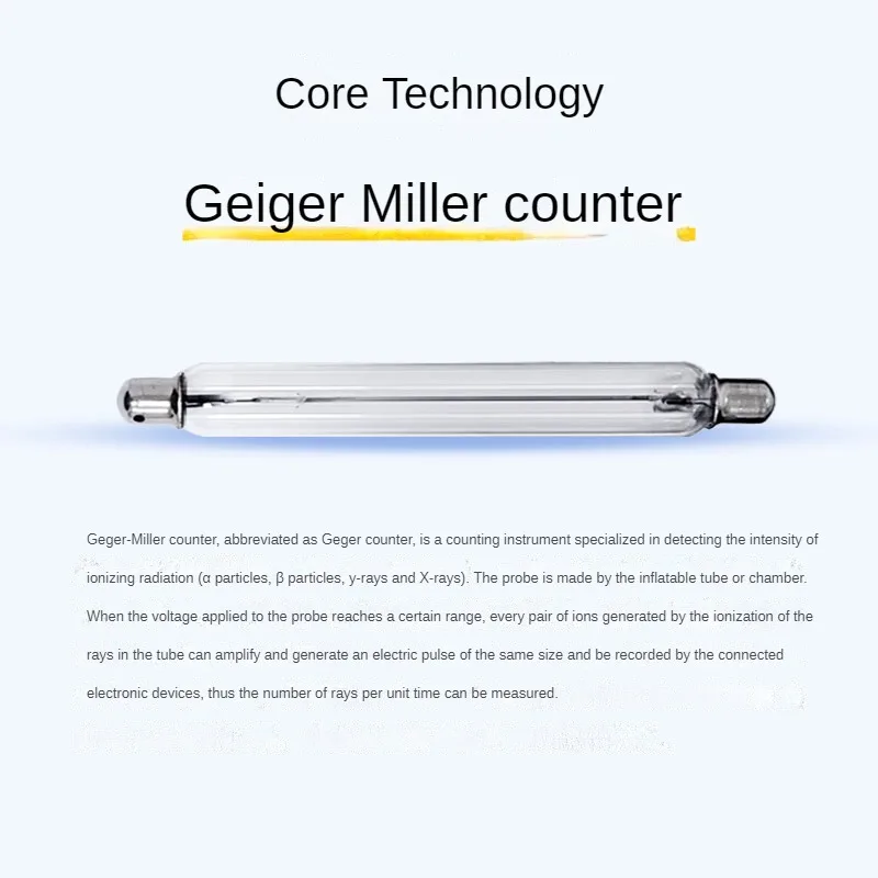 Rechargeable Handheld Pocket Nuclear Radiation Detector Measuring Radiation Digital Electromagnetic Radiation Detector