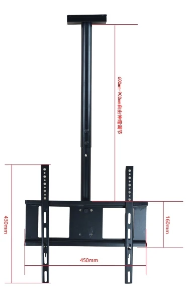 VETO 43 49 55 Inch Indoor Hanging Wall Mounted Menu Display Screen LCD digital signage advertising board For Coffee Shop