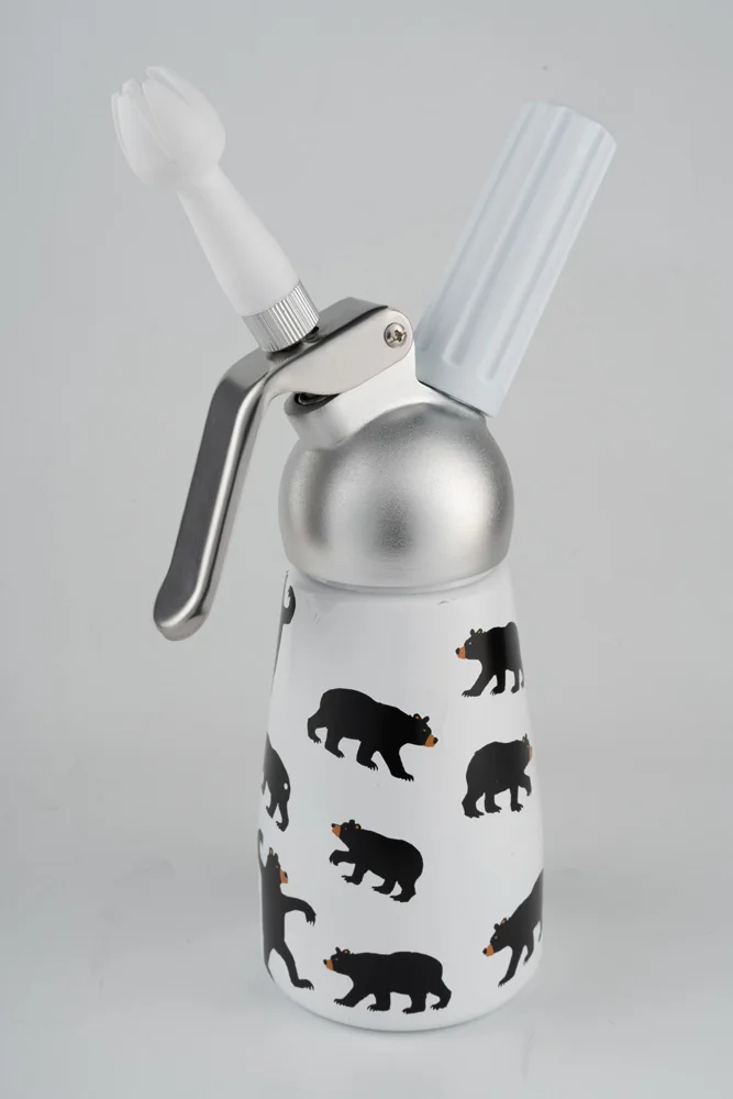 OEM Factory Customize High Quality 250 ml Aluminum Cream Whip Dispenser Cream Whipper